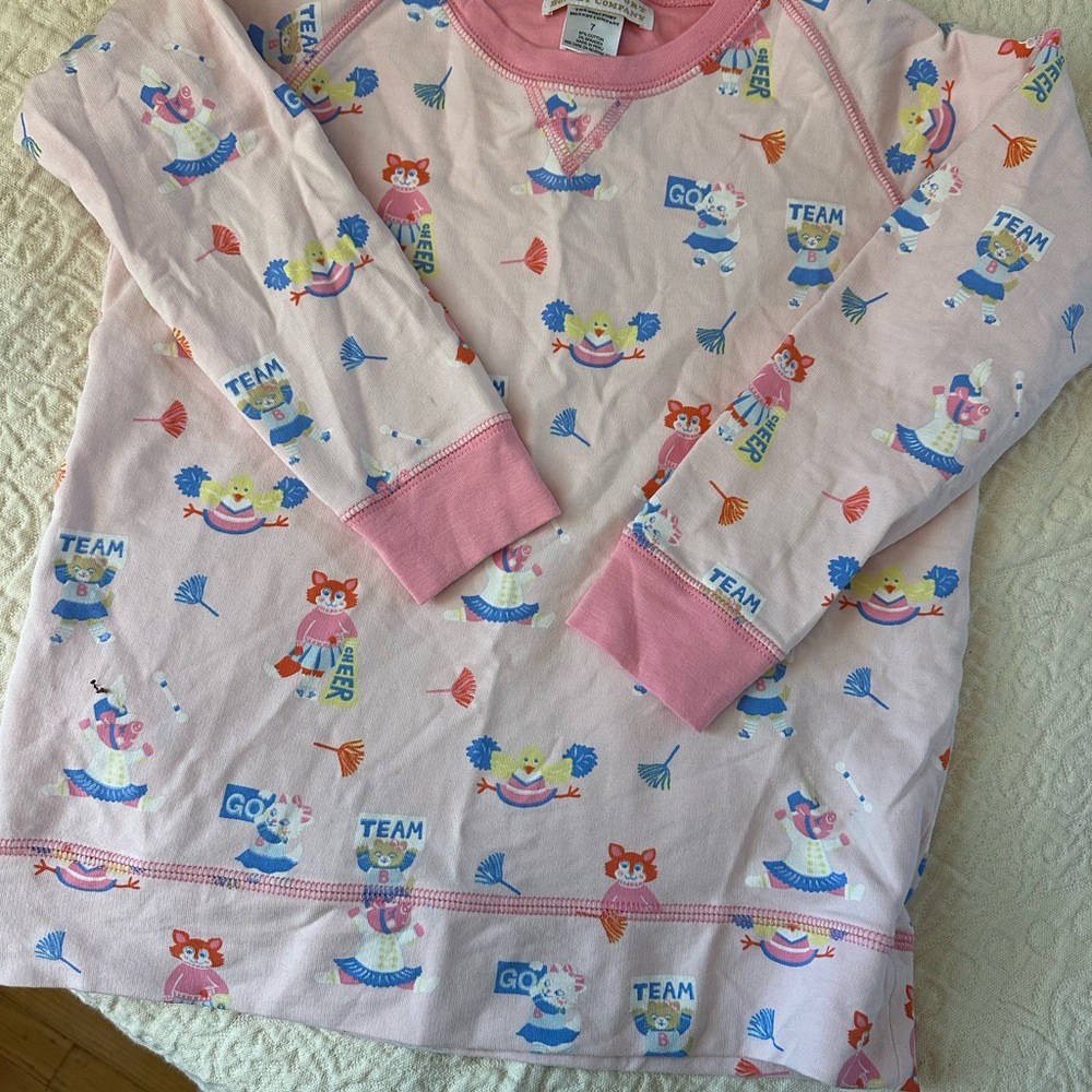 The Beaufort Bonnet Company Pink Cheerful Sweatshirt
